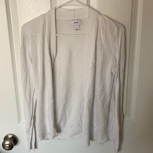 White Old Navy sweater